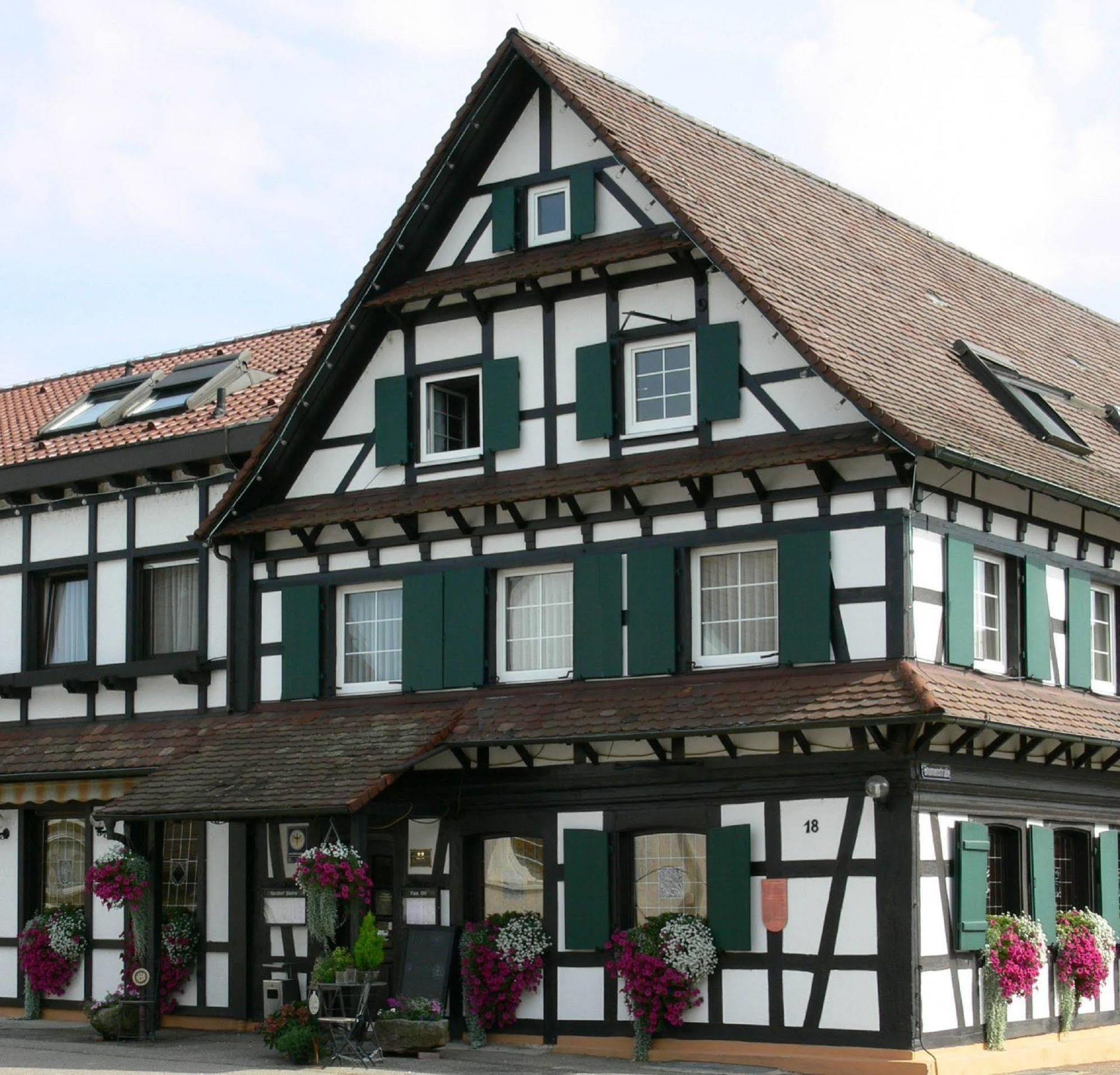 Lichtenau  Hotel Landgasthof Blume מראה חיצוני תמונה